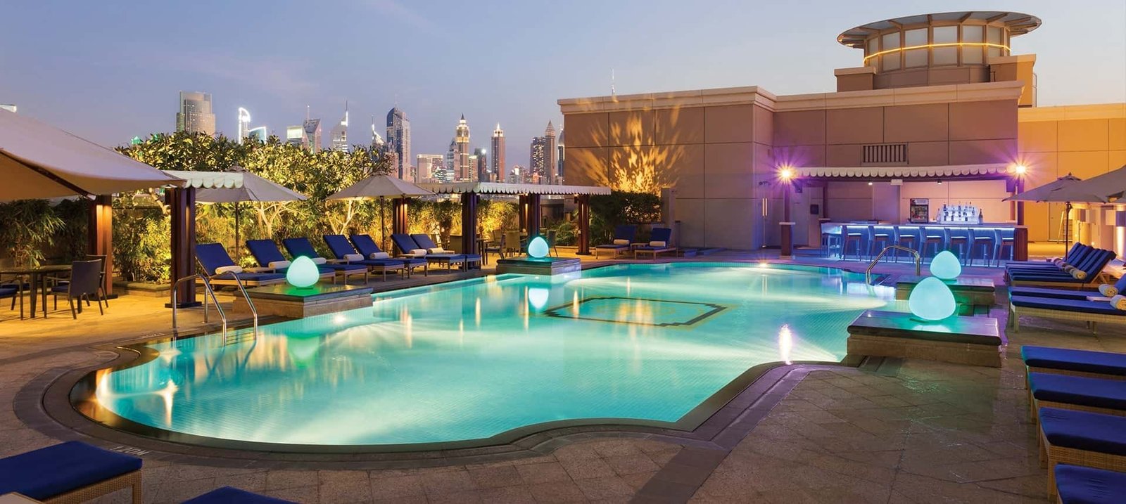 Soak up the sun and enjoy the pool bar